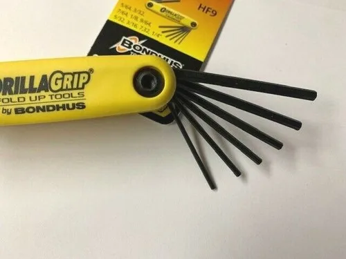 Bondhus 10935 Hex Fold Up Tool SAE image 2