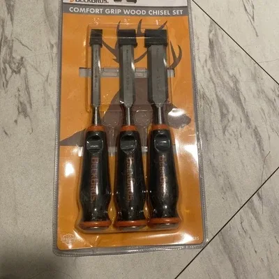 Buck Bros 4-Piece Butt Chisel Set with Pouch image 3