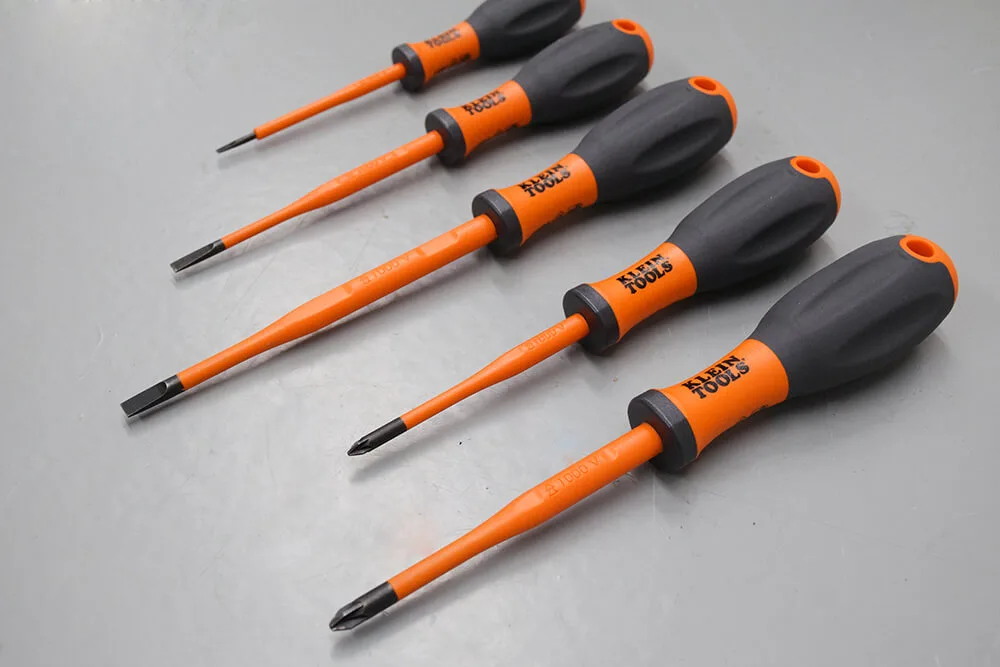 Klein Tools 5-Piece Screwdriver Set Insulated image 3
