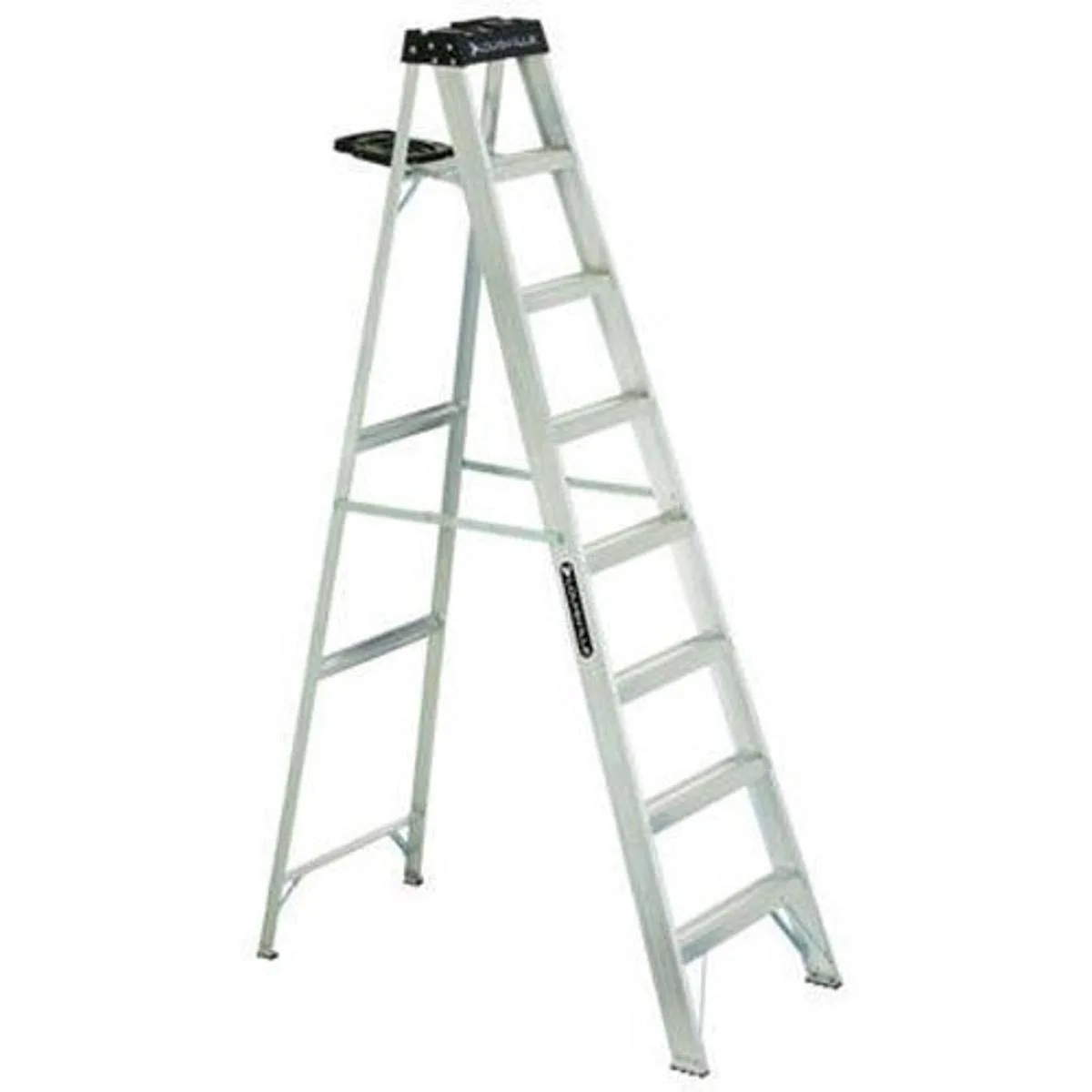 Louisville Ladder 8-Foot Aluminum Multi-Task Ladder image 2