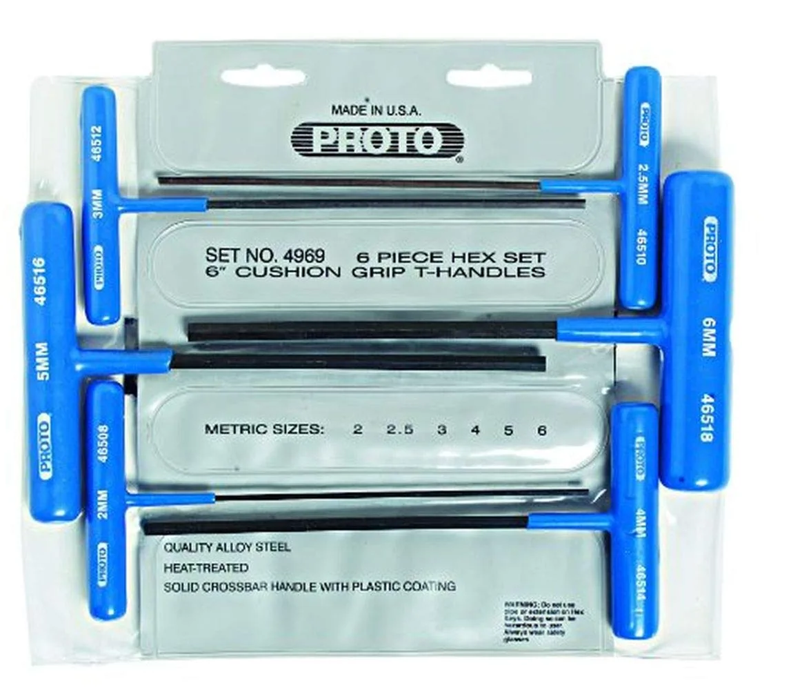 Proto J2630 10-Piece Hex Key Set Metric image 2