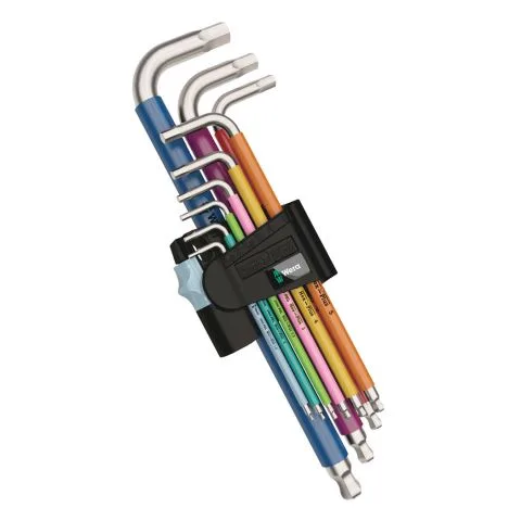 Wera 950/9 Hex-Plus Metric Allen Key L-Key Set